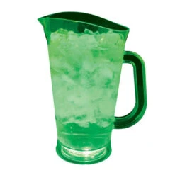 70 Oz. Plastic Lighted Pitcher (Q212522) -Qualityimprint Shop Q212522 Green Pitchers with logo 4