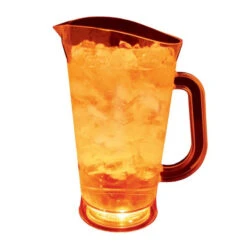 70 Oz. Plastic Lighted Pitcher (Q212522) -Qualityimprint Shop Q212522 Orange Pitchers with logo 5