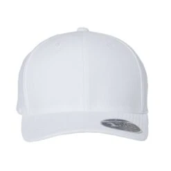 110® Cool & Dry Mini-Piqué Cap (Q213332) -Qualityimprint Shop Q213332 white caps with logo 3