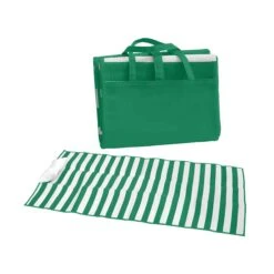 Beach Mat (Q213422) -Qualityimprint Shop Q213422 green white beach mats with logo 5