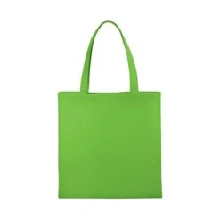 Small Convention Tote Bag (Q21459) -Qualityimprint Shop Q21459 limegreen totebags withlogo 5