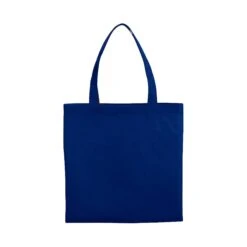 Small Convention Tote Bag (Q21459) -Qualityimprint Shop Q21459 navy totebags withlogo 3