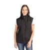 Cutter & Buck Charter Eco Recycled Full-Zip Womens Vest (Q224332) 24 Cutter & Buck Charter Eco Recycled Full-Zip Womens Vest (Q224332) -Qualityimprint Shop Q224332 black vests with logo 1