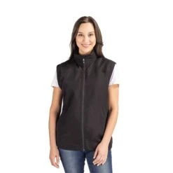 Cutter & Buck Charter Eco Recycled Full-Zip Womens Vest (Q224332)