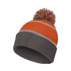 Holloway 8 1/2" Reflective Knit Beanie (Q226222) -Qualityimprint Shop Q226222 orangecarbon beanies with logo 6