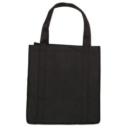 Reusable Grocery Tote Bag (Q226311) -Qualityimprint Shop Q226311 black tote bags with logo 17
