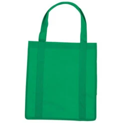 Reusable Grocery Tote Bag (Q226311) -Qualityimprint Shop Q226311 kelly green tote bags with logo 14