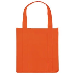 Reusable Grocery Tote Bag (Q226311) -Qualityimprint Shop Q226311 orange tote bags with logo 10