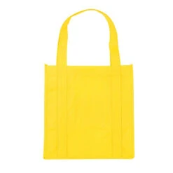 Reusable Grocery Tote Bag (Q226311) -Qualityimprint Shop Q226311 yellow tote bags with logo 2