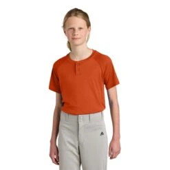 Sport-Tek® Youth PosiCharge® Competitor™ 2-Button Henley T-shirt (Q229922) 16 Sport-Tek® Youth PosiCharge® Competitor™ 2-Button Henley T-shirt (Q229922) -Qualityimprint Shop Q229922 blank sports shirts with logo 3