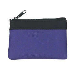 Zippered Coin Pouch (Q230511) -Qualityimprint Shop Q230511 purple purses with logo 6