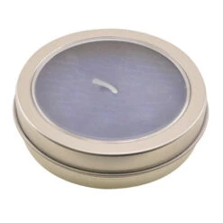 4 Oz. Aromatherapy Candle Tin (Q231211) -Qualityimprint Shop Q231211 purple candles with your logo 5