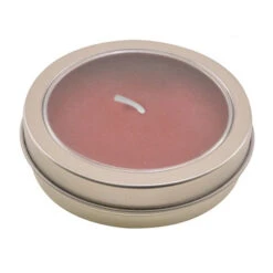 4 Oz. Aromatherapy Candle Tin (Q231211) -Qualityimprint Shop Q231211 red candles with your logo 2