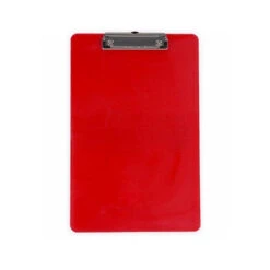 Low Profile Clipboard (Q234565) -Qualityimprint Shop Q234565 red clipboards with logo 4