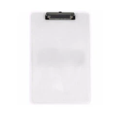 Low Profile Clipboard (Q234565) -Qualityimprint Shop Q234565 white clipboards with logo 2