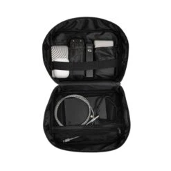 Habitat RPET Heathered Tech Pouch (Q236122) -Qualityimprint Shop Q236122 gray travel cases with logo 4