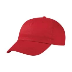 5 Panel Cotton Twill Price Buster Caps (Q239311) -Qualityimprint Shop Q239311 red caps with logo 3