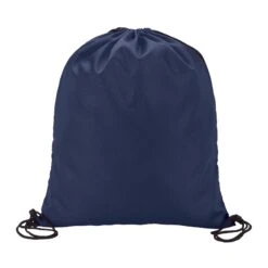Drawstring Bag (210D Poly) (Q242311) -Qualityimprint Shop Q242311 navy blank drawstringbags withlogo 7
