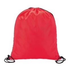 Drawstring Bag (210D Poly) (Q242311) -Qualityimprint Shop Q242311 red blank drawstringbags withlogo 3