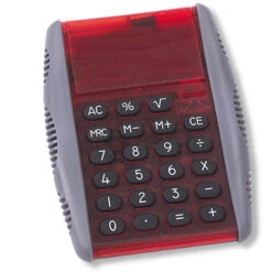 Robot Series® Calculator (Q24366) -Qualityimprint Shop Q24366 transred calculators with logo 5