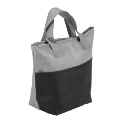 Santa Ana Insulated Snack Totes (Q246711) -Qualityimprint Shop Q246711 black blank totebags withlogo 4
