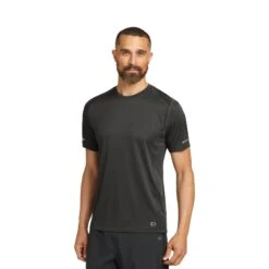 OGIO® ENDURANCE Level Mesh Tee (Q250722) 7 OGIO® ENDURANCE Level Mesh Tee (Q250722) -Qualityimprint Shop Q250722 tarmac grey t shirts with logo 3