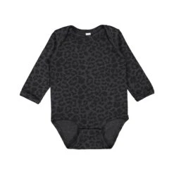 Rabbit Skins Infant Fine Jersey Long Sleeve Bodysuit (Q252332) 25 Rabbit Skins Infant Fine Jersey Long Sleeve Bodysuit (Q252332) -Qualityimprint Shop Q252332 blackspot onesies with logo 7