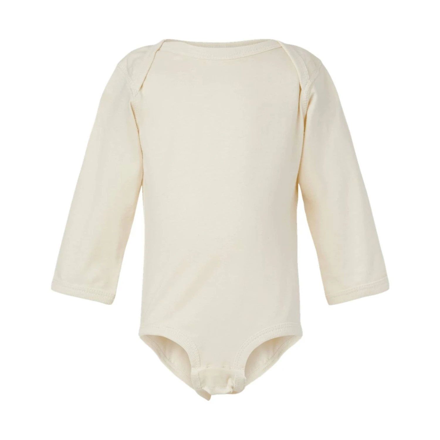 Rabbit Skins Infant Fine Jersey Long Sleeve Bodysuit (Q252332) 2 Rabbit Skins Infant Fine Jersey Long Sleeve Bodysuit (Q252332) - Image 2
