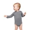 Rabbit Skins Infant Fine Jersey Long Sleeve Bodysuit (Q252332) -Qualityimprint Shop Q252332 onesies with logo 0