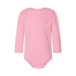 Rabbit Skins Infant Fine Jersey Long Sleeve Bodysuit (Q252332) 32 Rabbit Skins Infant Fine Jersey Long Sleeve Bodysuit (Q252332) -Qualityimprint Shop Q252332 pink onesies with logo 14