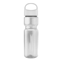 28 Oz. Champion Transparent Bottle - Oval Crest Lid (Q253722) -Qualityimprint Shop Q253722 blank plastic sports bottles with logo 2