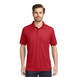 OGIO® - Caliber 2.0 Polo (Q256235) -Qualityimprint Shop Q256235 SignalRed Polo Shirts with logo 1