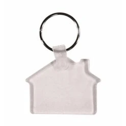 House Key Fob (Q257611) -Qualityimprint Shop Q257611 clear keychains with logo 6