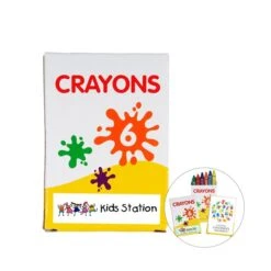 6 Pack Crayons (Q257911)