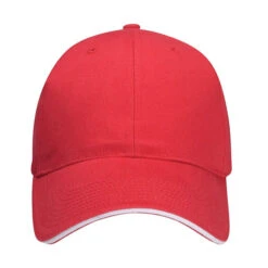 Pro-Lite Deluxe II Caps With Sandwich Visor (Q263711) -Qualityimprint Shop Q263711 red red stone caps with logo 6