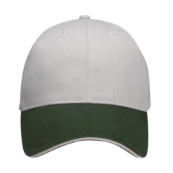 Pro-Lite Deluxe II Caps With Sandwich Visor (Q263711) -Qualityimprint Shop Q263711 stone forestgreen stone caps with logo 9