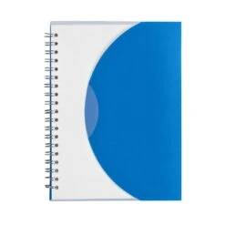 Spiral Notebook (5.50" W X 7" H) (Q269311) -Qualityimprint Shop Q269311 blue notebooks with logo 6