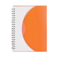 Spiral Notebook (5.50" W X 7" H) (Q269311) -Qualityimprint Shop Q269311 orange notebooks with logo 4