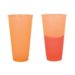 Ronnie Color Changing Tumbler - 24 Oz. (Q272222) -Qualityimprint Shop Q272222 orange tumblers with logo 3