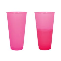 Ronnie Color Changing Tumbler - 24 Oz. (Q272222) -Qualityimprint Shop Q272222 pink tumblers with logo 4