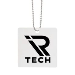 Acrylic Charm With Chain - Square (Q281122)