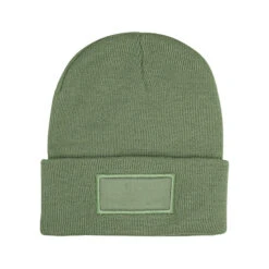 Eco Beanie (Q282122) -Qualityimprint Shop Q282122 front olive beanies with logo 4