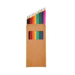 12-Piece Colored Pencil Set (Q285122) -Qualityimprint Shop Q285122 natural pencils with logo 3