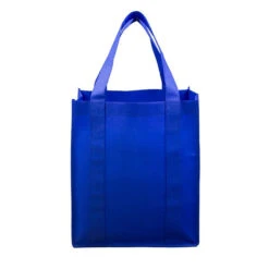 Super Mega Grocery Shopping Tote Bags - 13” W X 14-1/2" H (Q285711) -Qualityimprint Shop Q285711 royal totebags with logo 6