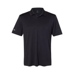 Adidas Men's Performance Polo (Q293332) -Qualityimprint Shop Q293332 black polo shirts with logo 4