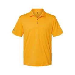 Adidas Men's Performance Polo (Q293332) -Qualityimprint Shop Q293332 collegiategold polo shirts with logo 5