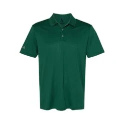 Adidas Men's Performance Polo (Q293332) -Qualityimprint Shop Q293332 collegiategreen polo shirts with logo 6