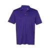 Adidas Men's Performance Polo (Q293332) -Qualityimprint Shop Q293332 collegiatepurple polo shirts with logo 7