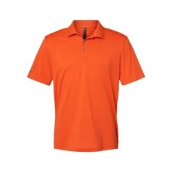 Adidas Men's Performance Polo (Q293332) -Qualityimprint Shop Q293332 orange polo shirts with logo 12