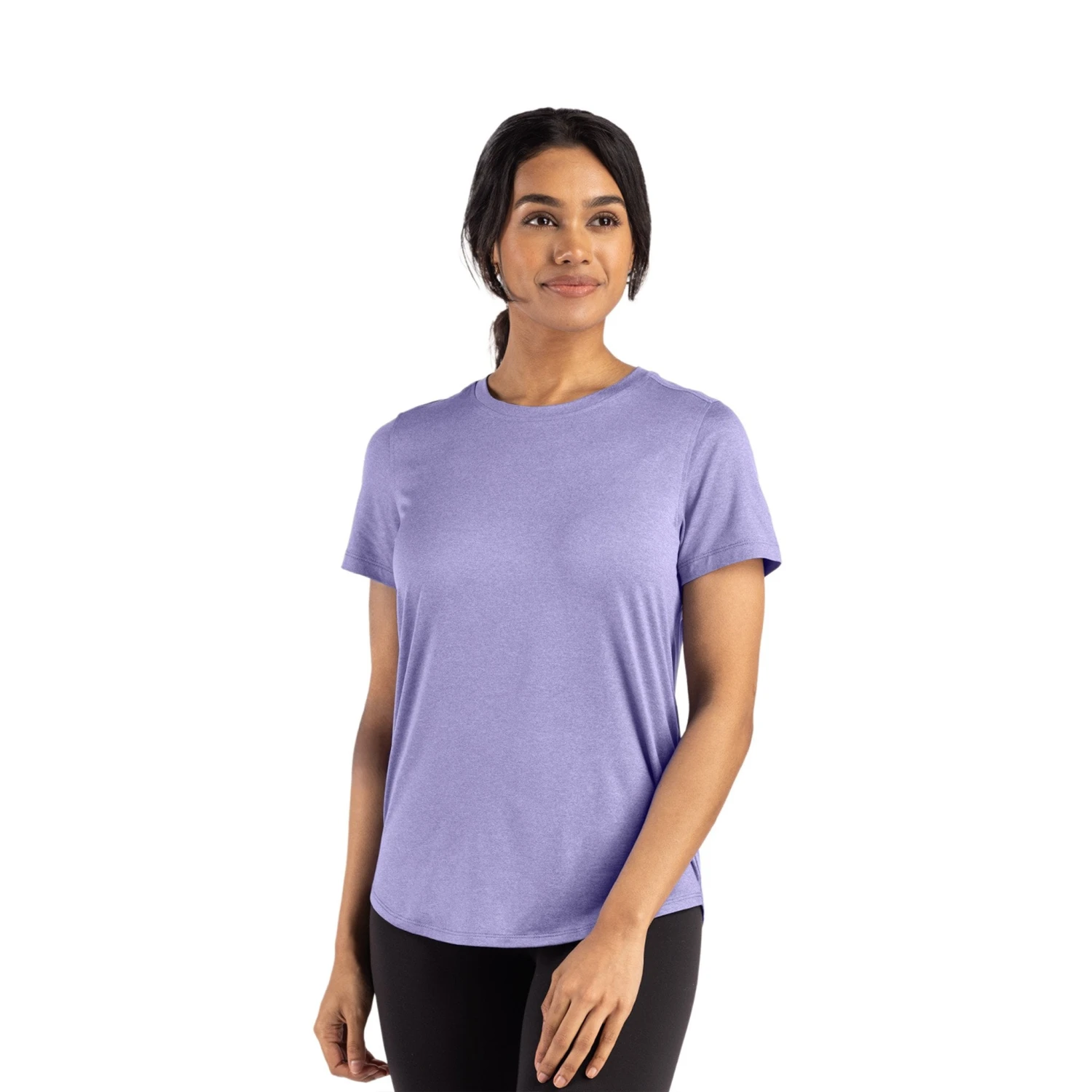 Cutter & Buck Coastline Epic Comfort Womens Short Sleeve Tee (Q304332) 6 Cutter & Buck Coastline Epic Comfort Womens Short Sleeve Tee (Q304332) - Image 6